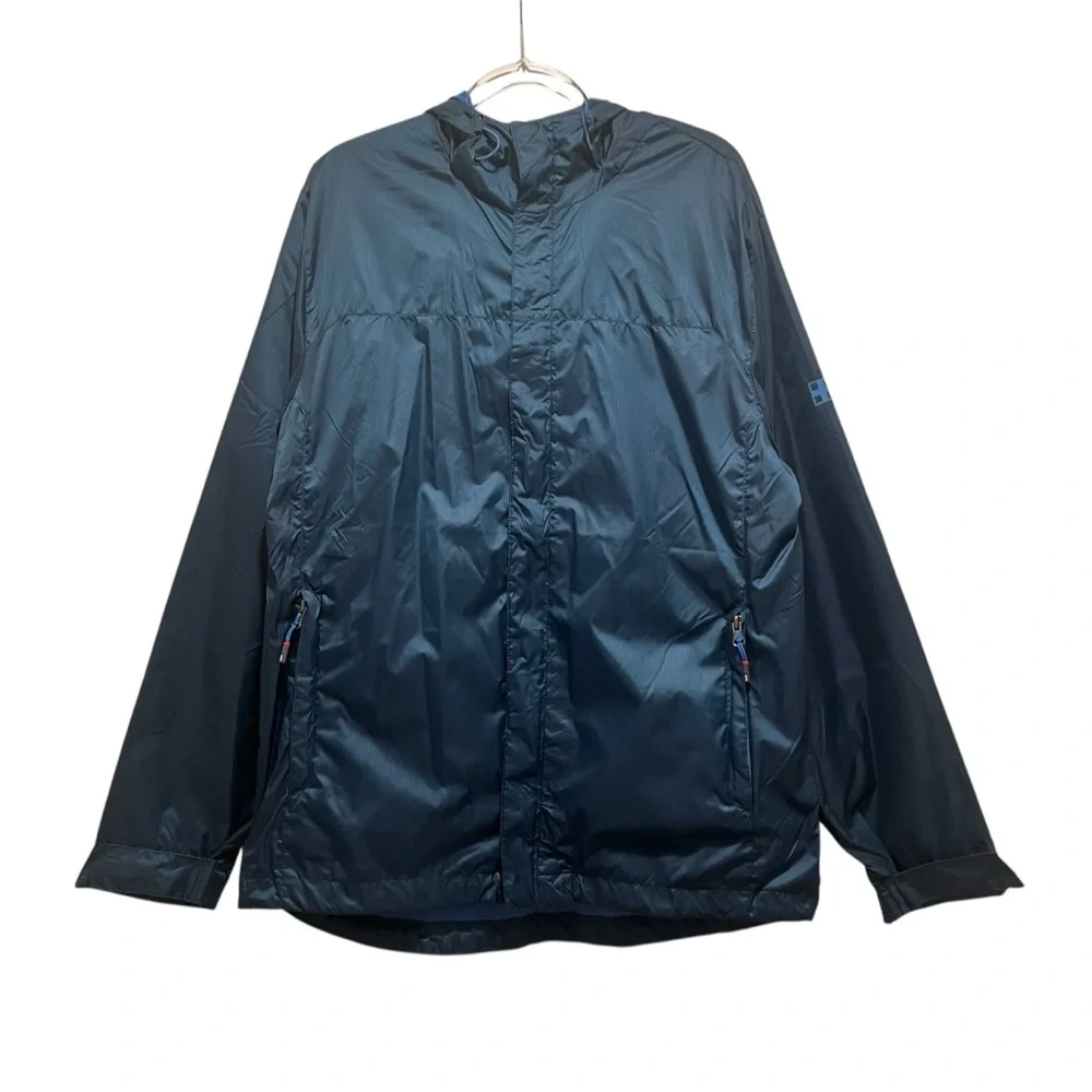 Swiss Alps Navy Blue Men's Sz M Weather Resistant Hiking Gorpcore Outdoor Jacket